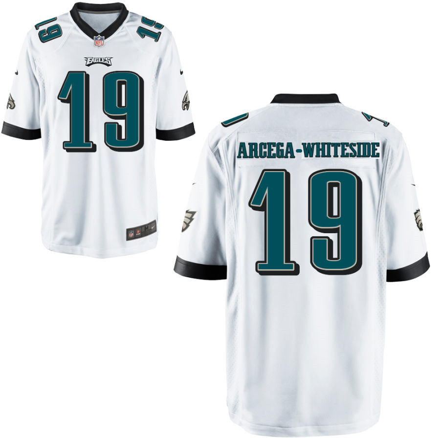 Men's Philadelphia Eagles #19 JJ Arcega-Whiteside NFL Game Jersey